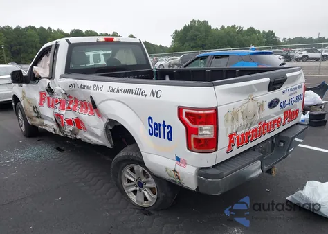 2018 Ford F-150 Xl from USA, damaged, VIN 1FTMF1CB1JKE63421